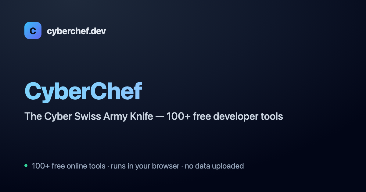 cyberchef.dev logo